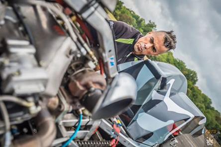 Yvan Buisson Dragster moto Harley Davidson Nimes